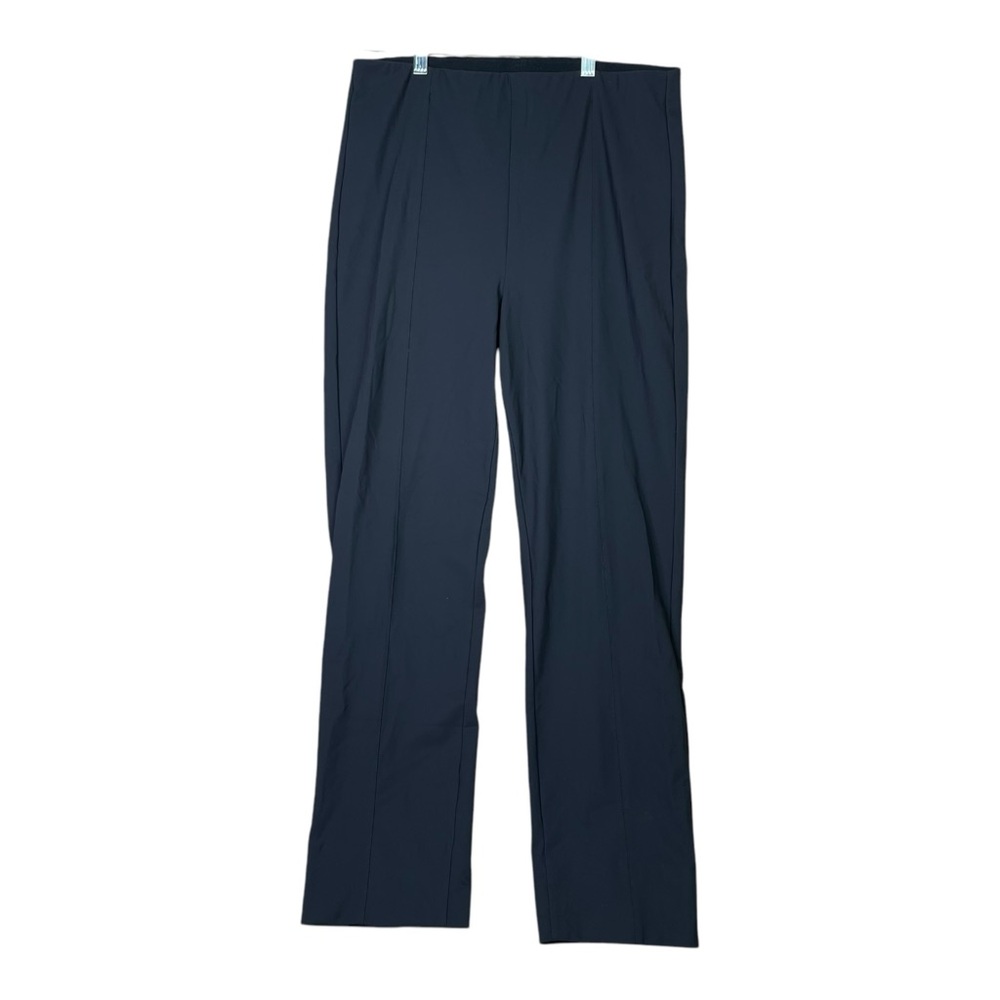 HoneyLove Perfectionist Pant Pull On Straight Leg Black Women Size XL Stretch